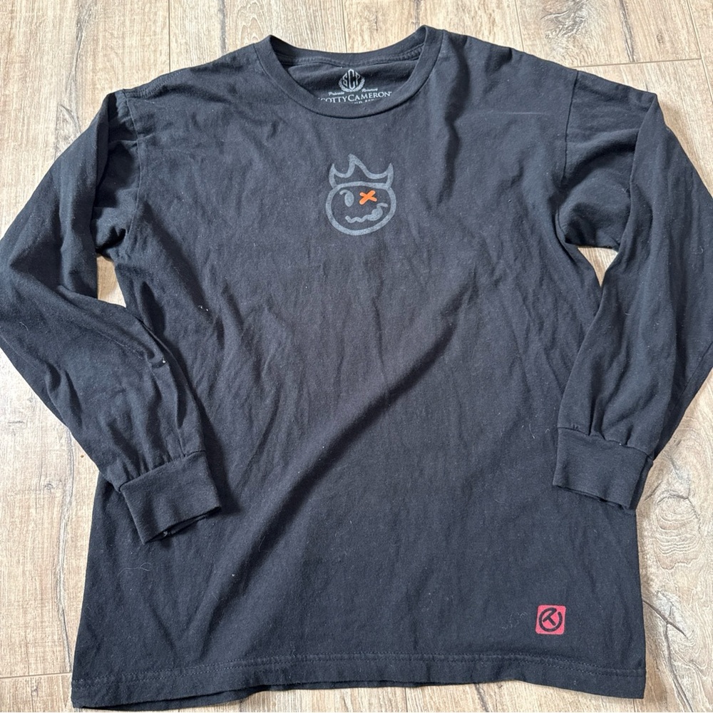 Rare!!Scotty Cameron HHH Hot Heads Tour Only Black Long Sleeve Tee with Graphic
